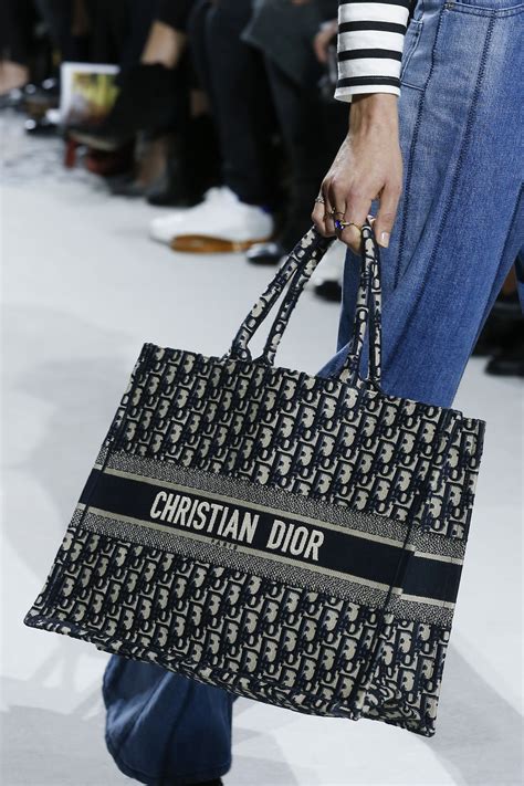 dior fashion tote bag